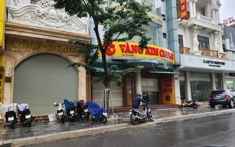 Hàng loạt các tiệm vàng lớn ở Thanh Hóa bất ngờ đóng cửa