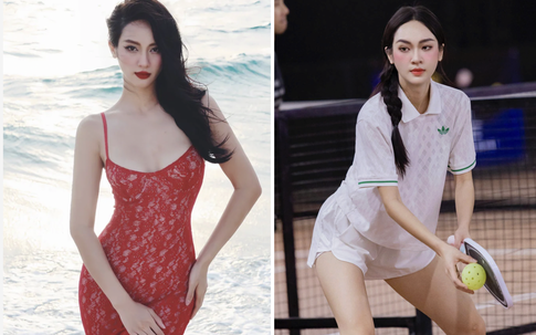 Vẻ nóng bỏng của nàng Á hậu khiến chồng cũ Diệp Lâm Anh công khai nói lời yêu