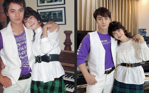 Vợ chồng Đăng Khôi 'gây bão' với bức ảnh kỷ niệm 2 thập kỷ bên nhau