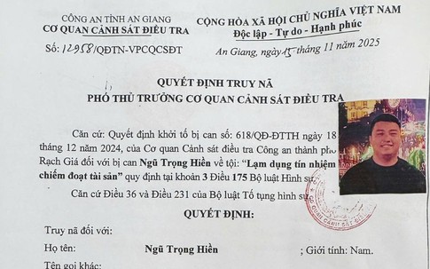 Truy nã đối tượng thuê ô tô tự lái rồi bỏ trốn