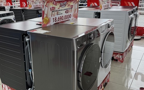 Máy giặt cao cấp giảm sâu tới 19 triệu đồng