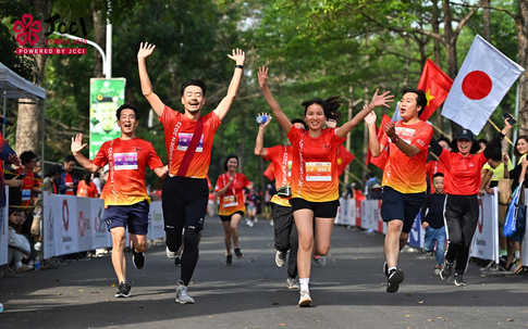 Morinaga – Từ Nhật Bản đến Việt Nam: Đồng hành cùng tinh thần bền bỉ của JCCI Ekiden 2025