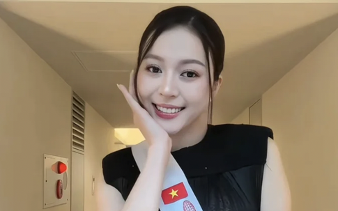 Phản ứng của Hoa hậu Kiều Duy khi 'trắng tay' tại Miss International 2025