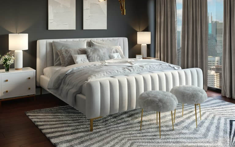 Bí quyết tăng năng lượng phong thủy và làm đẹp không gian với thảm trải sàn phòng ngủ