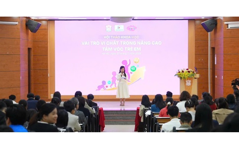 Vi chất dinh dưỡng: 'Chìa khóa' mở ra tầm vóc vượt trội cho trẻ em Việt