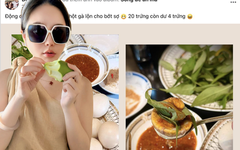 Món ăn của Đoàn Di Băng 'gây sốt' trở lại