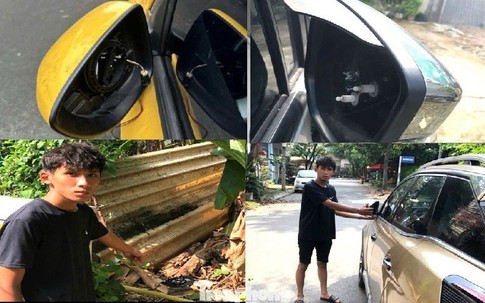 Đã tìm ra thủ phạm gây loạt vụ trộm gương chiếu hậu ô tô ở TPHCM