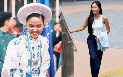 Nhan sắc H'hen Niê sau 3 tháng sinh con gái