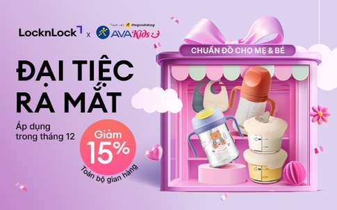 LocknLock có mặt tại Avakids: Mở rộng trải nghiệm mua sắm cho mẹ & bé