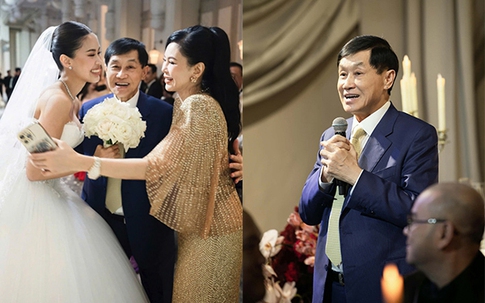Hai bộ vest của tỷ phú Johnathan Hạnh Nguyễn trong hôn lễ con gái có gì đặc biệt mà giá hơn 1 tỷ đồng?