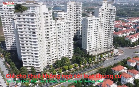 Hà Nội: Giá cho thuê không ngờ tới loạt chung cư tại 4 xã mới Hoài Đức, An Khánh, Dương Hoà và Sơn Đồng