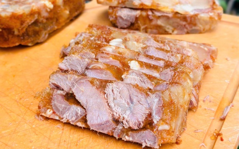 Món ngon ngày lạnh: Thịt kho đông bắp bò cẩm thạch trong veo, thơm ngọt, nhìn là muốn gắp ngay