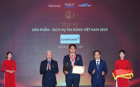LocknLock 14 năm liên tiếp lọt “Top 10 Sản phẩm – Dịch vụ Tin Dùng Việt Nam”