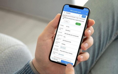 Sử dụng cách này, lái xe có thể ngồi tại nhà tra cứu phạt nguội nhanh, chuẩn xác