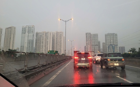 Từ tháng 01/2026, Hà Nội thí điểm hạn chế phương tiện di chuyển trên đường Vành đai 3 trên cao