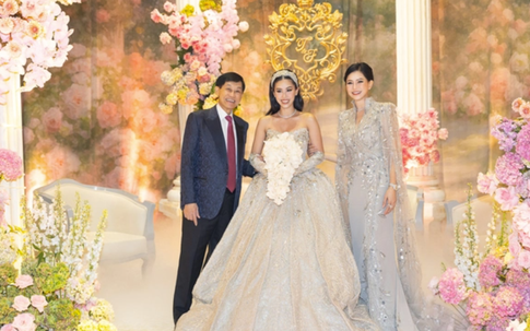 Cận cảnh nhan sắc đỉnh chóp của cô dâu Tiên Nguyễn trong ngày trọng đại