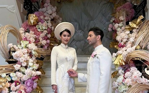 Bật mí bất ngờ về hình ảnh trong lễ cưới Tiên Nguyễn - con gái tỉ phú Johnathan Hạnh Nguyễn