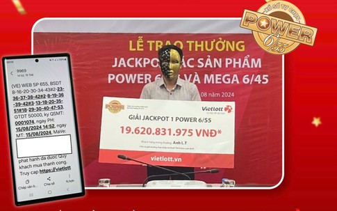 Cuối tuần đã có một người may mắn trúng hơn 18 tỷ Vietlott 