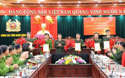 Nhiều lãnh đạo Công an tỉnh Nam Định xin nghỉ hưu trước thời hạn