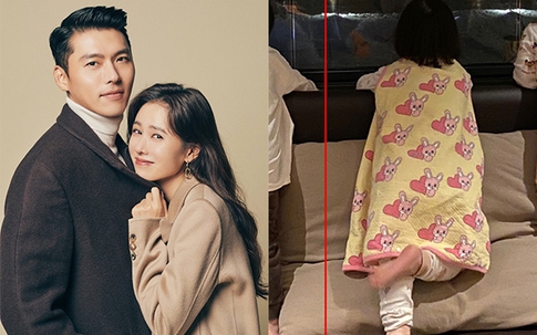 Lộ hình ảnh hiếm hoi của con trai Hyun Bin và Son Ye Jin