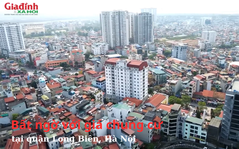 Bất ngờ trước giá chung cư tại quận Long Biên (Hà Nội)