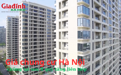 Giá chung cư Hà Nội chững lại sau 8 quý tăng liên tiếp