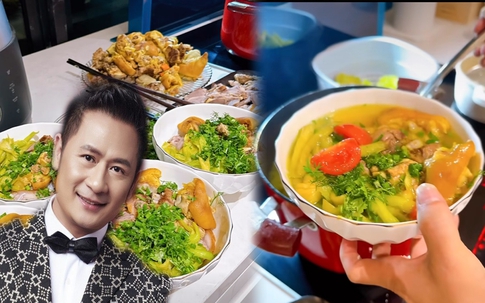 Nghỉ lễ, học Bằng Kiều nấu 'bún chửi' chuẩn vị Hà Nội