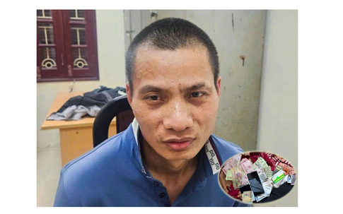 Kẻ cầm dao, xăng đi cướp ngân hàng ở Hà Nội khai gì?