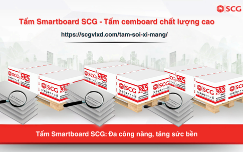 VLXD SCG cung cấp tấm xi măng Smartboard SCG và ngói lợp chất lượng cao