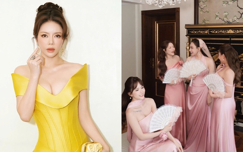 Sắc vóc 'nữ đại gia' Vbiz sở hữu bộ kim cương khủng vừa nhận được hoa cưới trong hôn lễ Hồ Quỳnh Hương