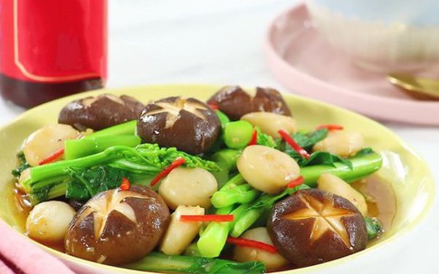 Các món ăn từ cải ngọt thanh mát, dễ ăn và vô cùng bổ dưỡng