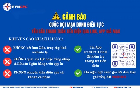 Chiêu trò mạo danh nhân viên điện lực gọi điện, nhắn tin để lừa đảo