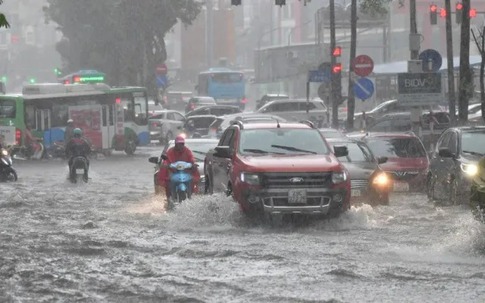 Điểm danh những nơi có mưa lớn dồn dập hôm nay ở khu vực miền Bắc