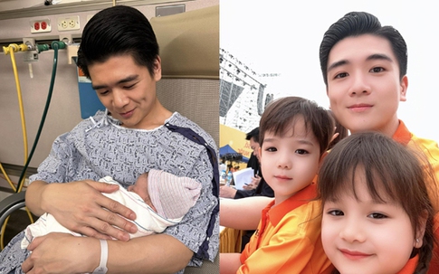 Chủ tịch ACB và doanh nhân Cường 'Đô la' vào chúc mừng anh chồng Đỗ Mỹ Linh lần nữa lên chức bố