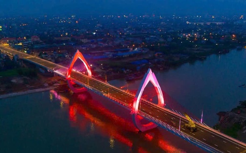 Sau 29 tháng thi công, cầu Thiên Trường ở Nam Định chính thức khánh thành