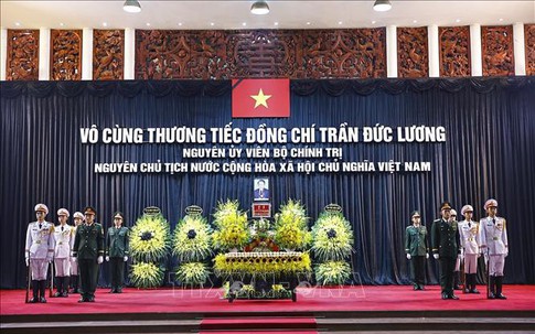 Lễ Quốc tang nguyên Chủ tịch nước Trần Đức Lương