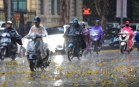 Thời tiết Hà Nội: Những nơi sẽ có mưa rất to hôm nay trên phạm vi khu vực nội thành