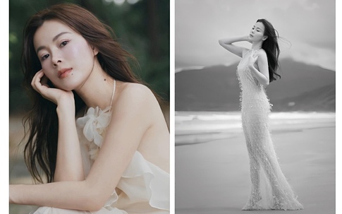 Nhan sắc đời thường thanh lịch như nàng thơ nước Pháp của nữ ca sĩ gốc Quảng Bình