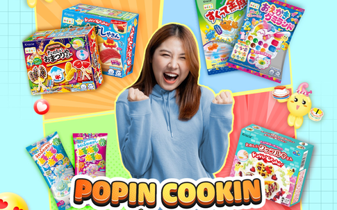 Popin Cookin – Kẹo sáng tạo từ Nhật Bản ăn được, chơi được