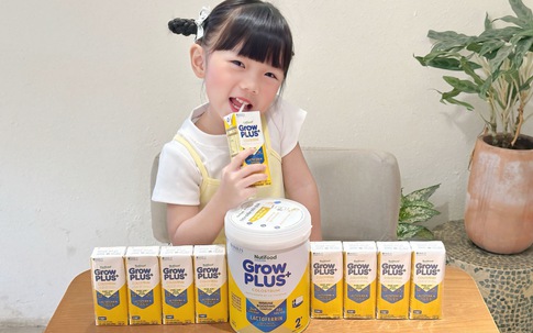 Nutifood GrowPLUS+ Colostrum Lactoferrin – Bí quyết giúp trẻ "xây lá chắn kim cương" nâng cao đề kháng