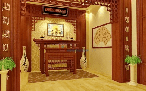Đây mới là màu sơn cho không gian thờ cúng thu hút năng lượng tích cực, mang lại may mắn cho gia đình