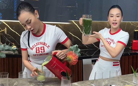Phương Oanh bật mí loại thức uống mà cô cực mê sau sinh con, giúp chuẩn dáng xinh cho mùa hè này