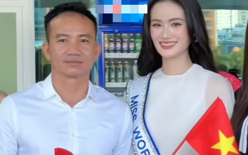 Bố đẻ tiễn Ý Nhi thi Miss World, bạn trai vắng mặt khiến fan thắc mắc