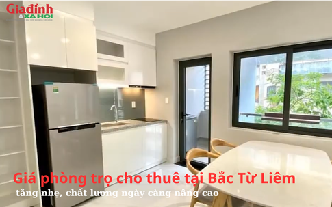 Giá phòng trọ cho thuê tại Bắc Từ Liêm, Hà Nội tăng nhẹ, chất lượng ngày càng nâng cao