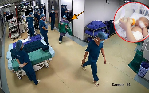 Bé trai sơ sinh ở Hà Nội tiên lượng nặng bật tiếng khóc đầu tiên, cả phòng mổ vỡ òa