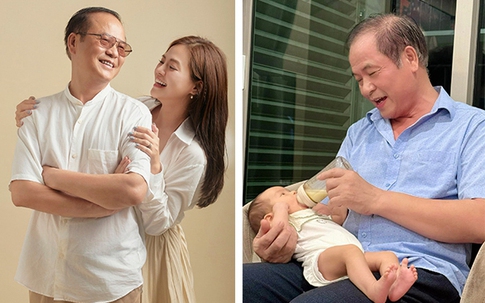 Mỹ nhân phim 'Cha tôi người ở lại' khoe bố ruột phong độ, điển trai