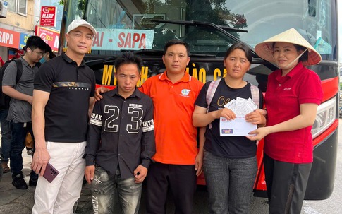 Hai người dân tộc Mông bị "chặt chém" gần 5 triệu đồng tiền taxi, xe ôm ở Hà Nội được tặng vé xe 0 đồng trong ngày trở về quê