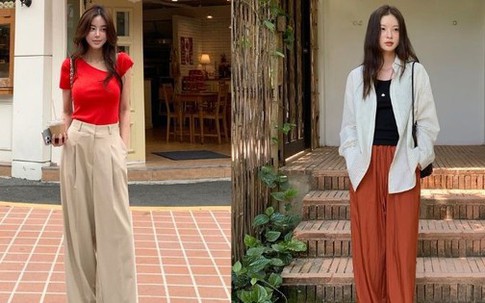 Trong số rất nhiều mẫu quần ống rộng, đây là 4 kiểu nhẹ mát nhất