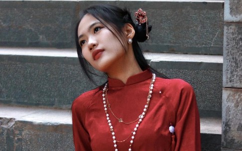 Nữ sinh quê Hưng Yên gây chú ý tại Hoa hậu Hoàn vũ Việt Nam