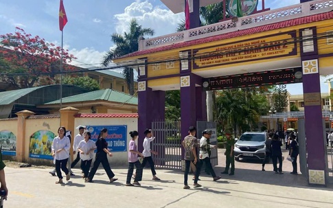 Đình chỉ công tác coi thi của giáo viên phát ngôn: ‘Học chi cho lắm rồi cũng đi làm thuê’